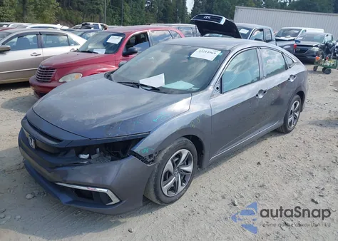 2019 Honda Civic Lx z USA, uszkodzony, nr VIN 19XFC2F68KE028406